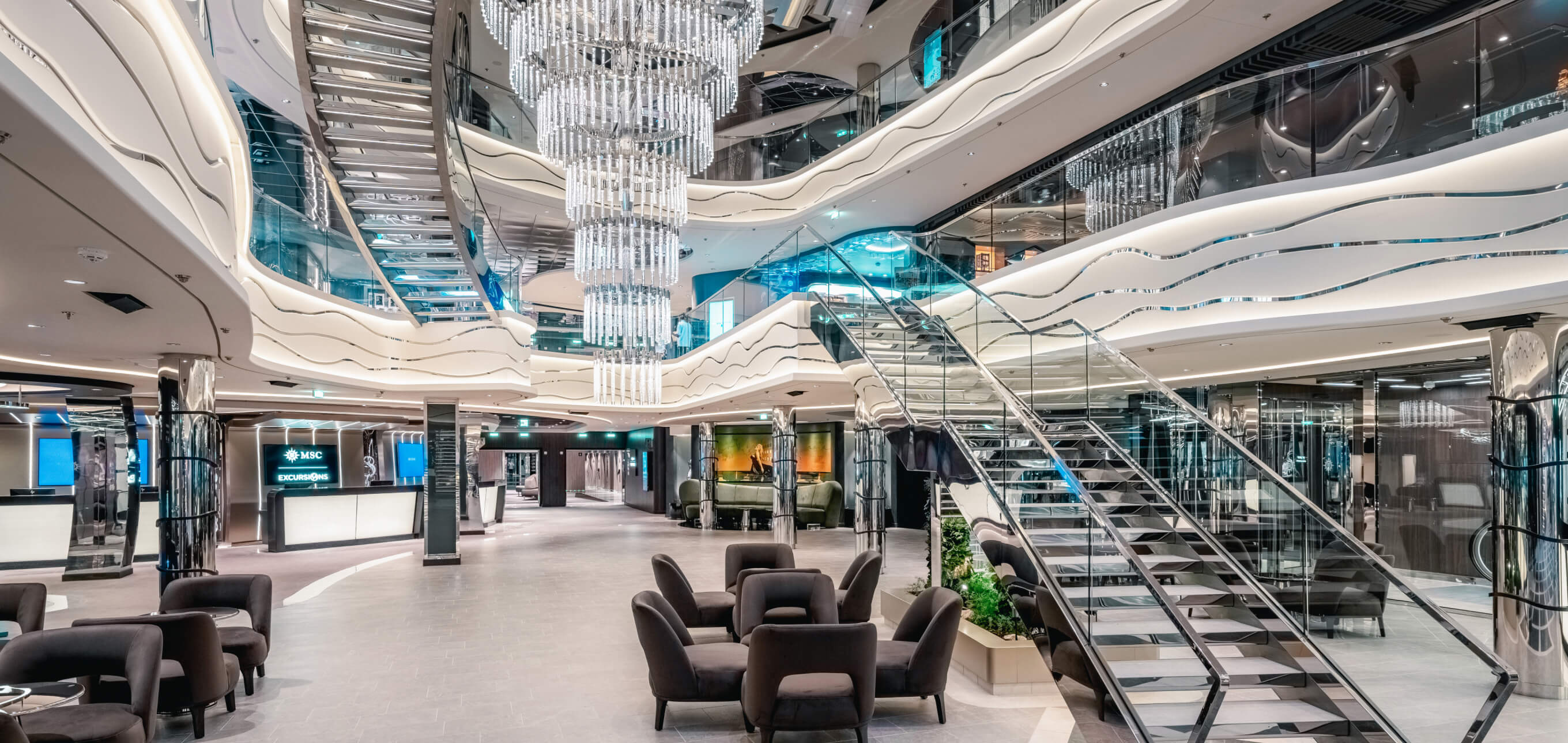 Shop onboard MSC World America at the World Galleria | MSC Cruises